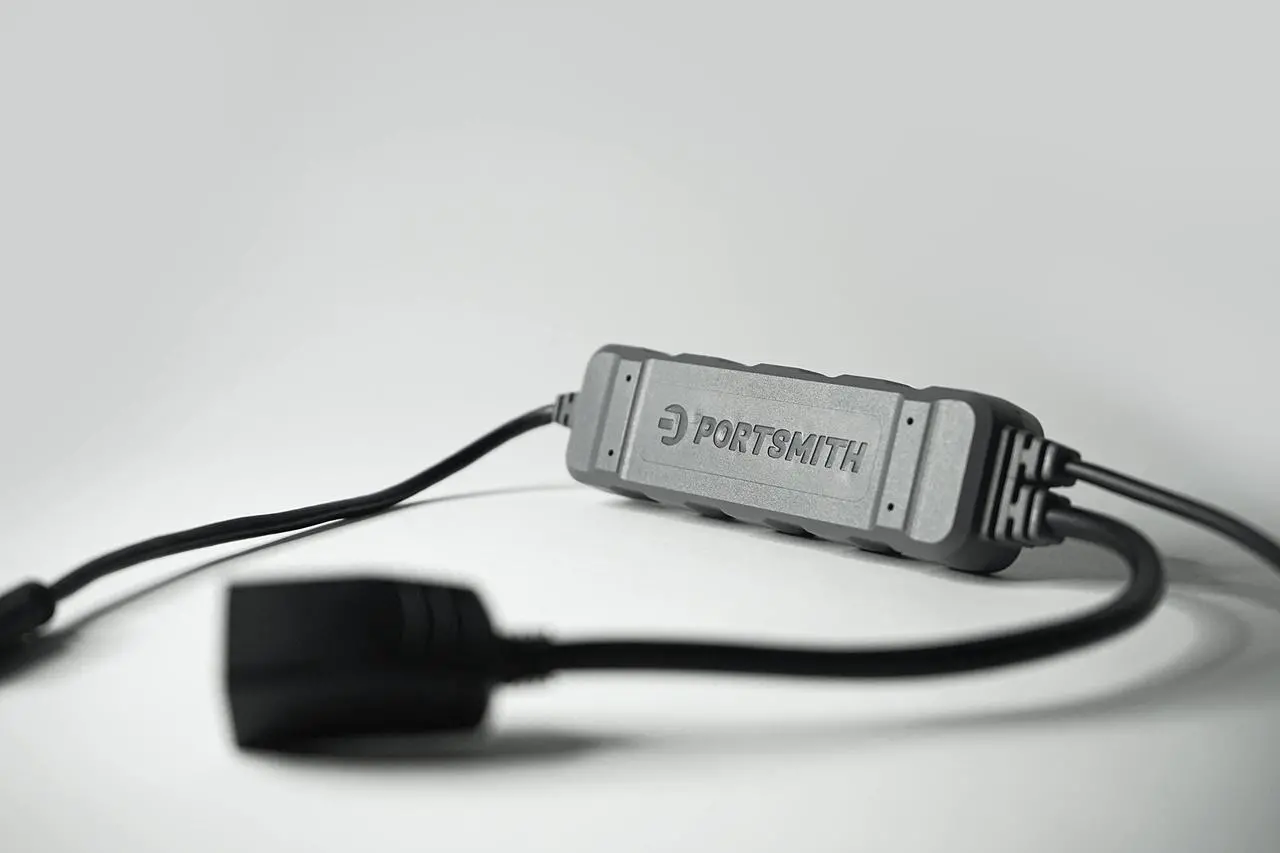 Alt view image 4 of 4 - Weather Resistant USB-C to Ethernet Adapter with 5V Power Pass Through: Portsmith PSPA1C1GE-R
