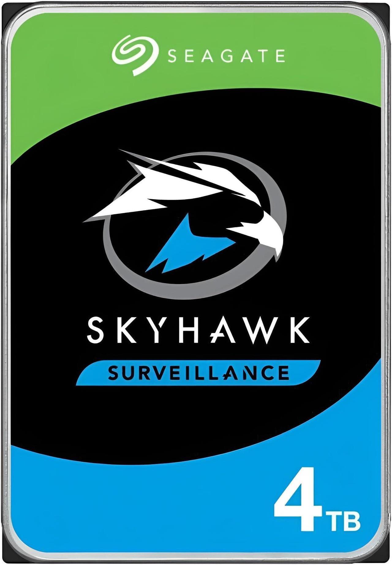 Main image of Seagate Skyhawk ST4000VX013 4 TB Hard Drive - 3.5" Internal - SATA (SATA/600) - Network Video Recorder, Video Surveillance System Device Supported