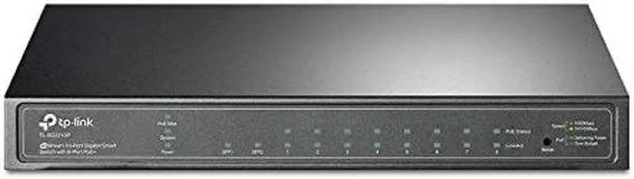 Main image of TP-Link TL-SG2210P V3| Jetstream 8 Port Gigabit Smart Managed PoE Switch | 8 PoE+ Ports @61W, 2 SFP Slots | Support Omada SDN | PoE Recovery | IPv6 | Static Routing | 5 Year Manufacturer Warranty