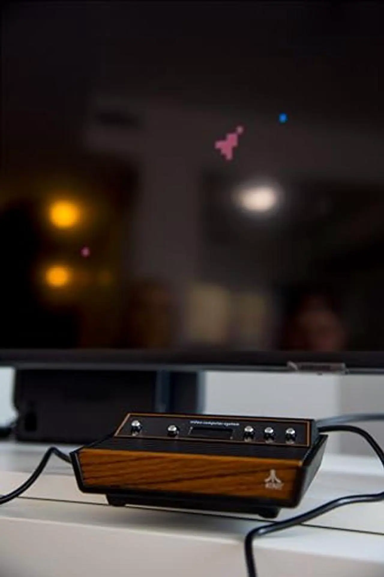 Alt view image 5 of 5 - Atari Flashback 12 Gold, Retro Game Console, Built-in 130 Classic Games, Two Joystick and Paddle Controllers, HDMI, PLUG & PLAY on HD TV