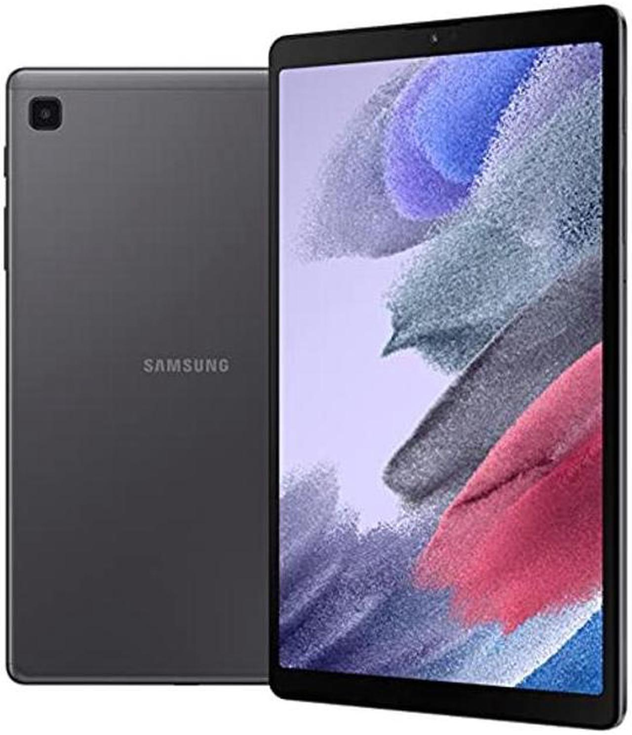 Samsung Galaxy Tab A7 Lite 8.7" (2021, WiFi + Cellular) 32GB 4G LTE Tablet & Phone (Makes Calls) GSM Unlocked, International Model w/US Charging Cube - SM-T225 (Grey, LTE+WiFi)