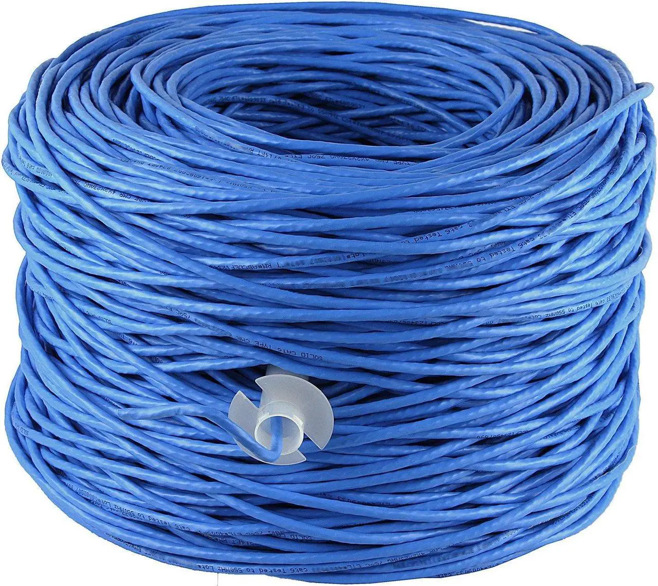 FiveStarCable Cat6 CMR 1000 Ft 23AWG Riser Rated Solid Bare Copper ...