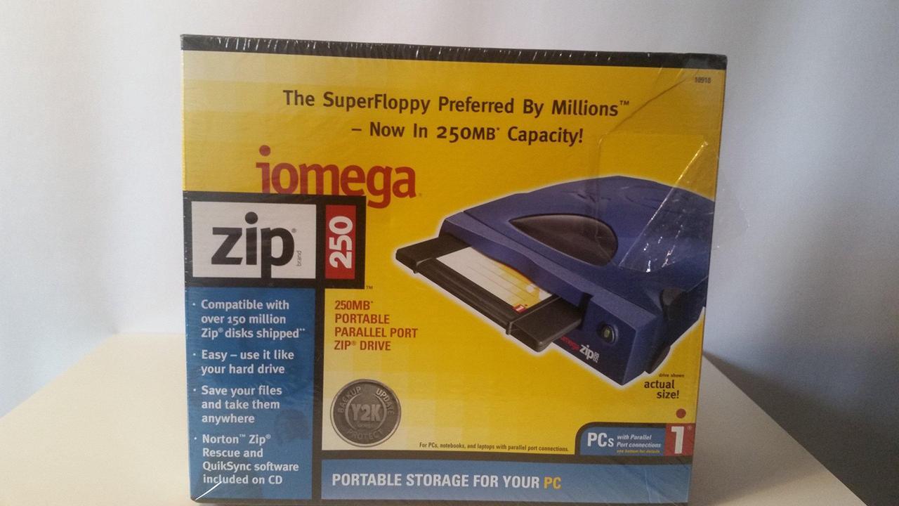 Main image of Iomega 10918 Zip 250 MB Parallel Port
