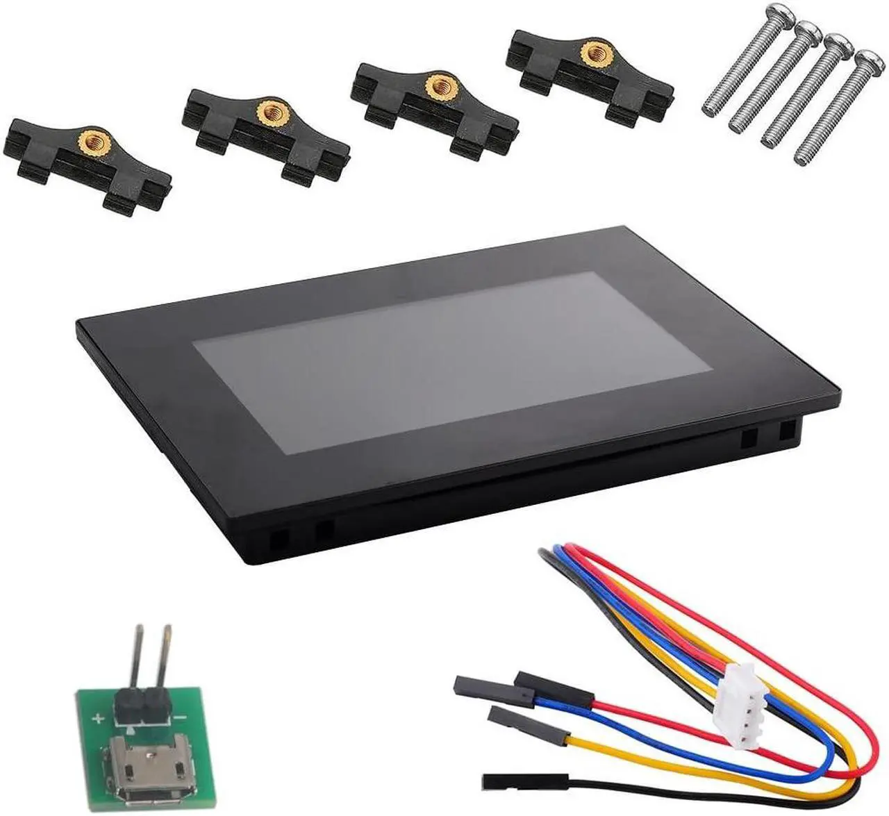 Main image of DIYmalls Nextion Intelligent 7 inch HMI Display 5V Capacitive Touch Screen 800x480 TFT LCD w/Enclosure Case for Arduino (NX8048P070-011C-Y)