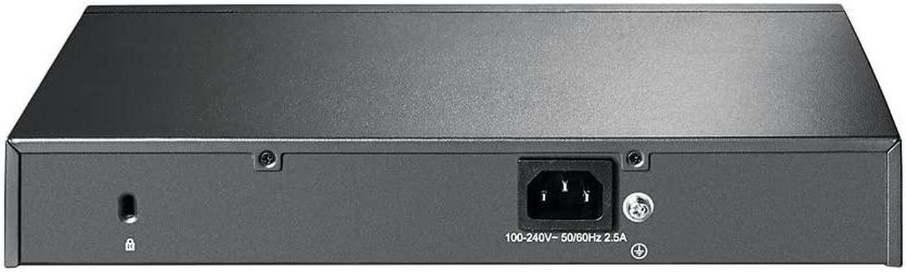 Alt view image 3 of 3 - TP-Link TL-SG2210MP | Jetstream 10 Port Gigabit Smart Managed PoE switch | 8 PoE+ Ports @ 150W, 2 SFP Slots | Support Omada SDN | PoE Recovery | IPv6 | Static Routing | 5 Year Manufacturer Warranty