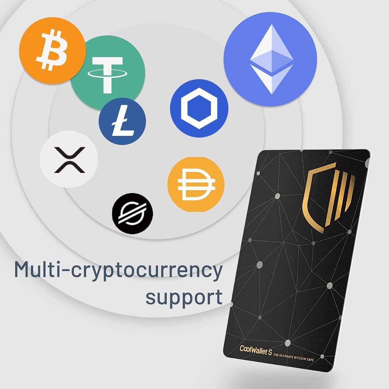 Alt view image 2 of 5 - CoolWallet S Duo- Crypto Hardware Wallet 2 Pack, Secure Your Crypto In Style, Bluetooth, Wireless, Cryptocurrency Cold Storage, BTC, Bitcoin, ETH, Ethereum, XRP, USDT, ERC20 Tokens, BEP20 Tokens