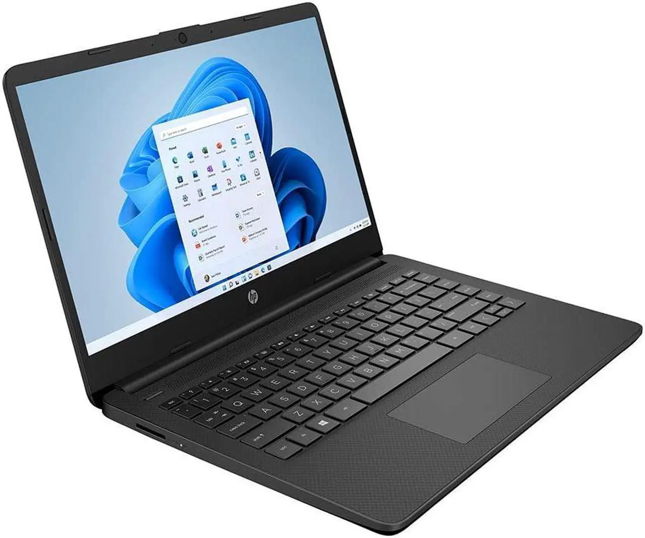 Alt view image 3 of 5 - HP 14" Laptop Intel Celeron N4020 4GB 64GB, Intel UHD Graphics 600, Windows 10 Home in S Mode, GS HDMI Cable (Black)