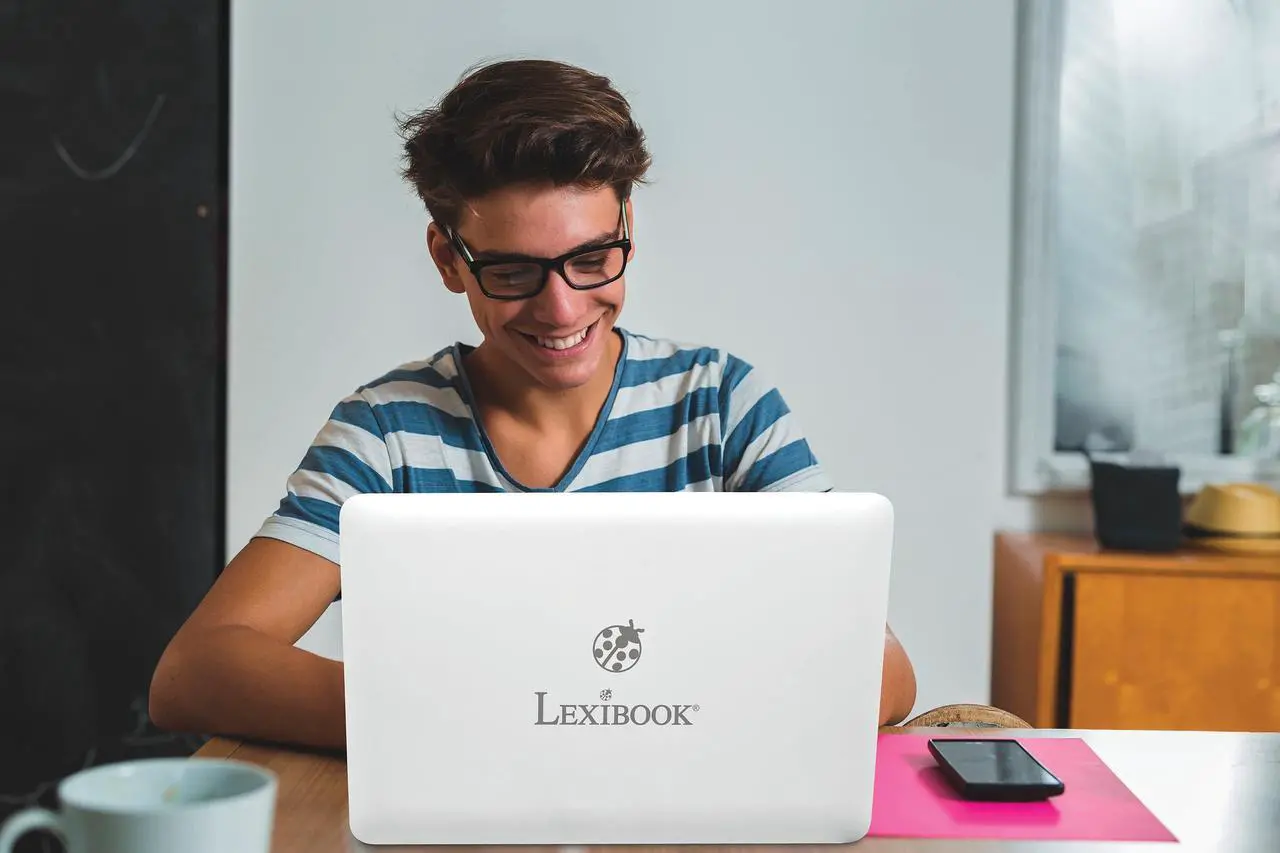 Alt view image 5 of 5 - LEXiBOOK LAPTAB(r) 10, Laptop with Touch Screen, Designed for The Whole Family, Educational and Fun Content, Powered by Android(tm), Parental Control, Ultra Thin and Light, LT10EN
