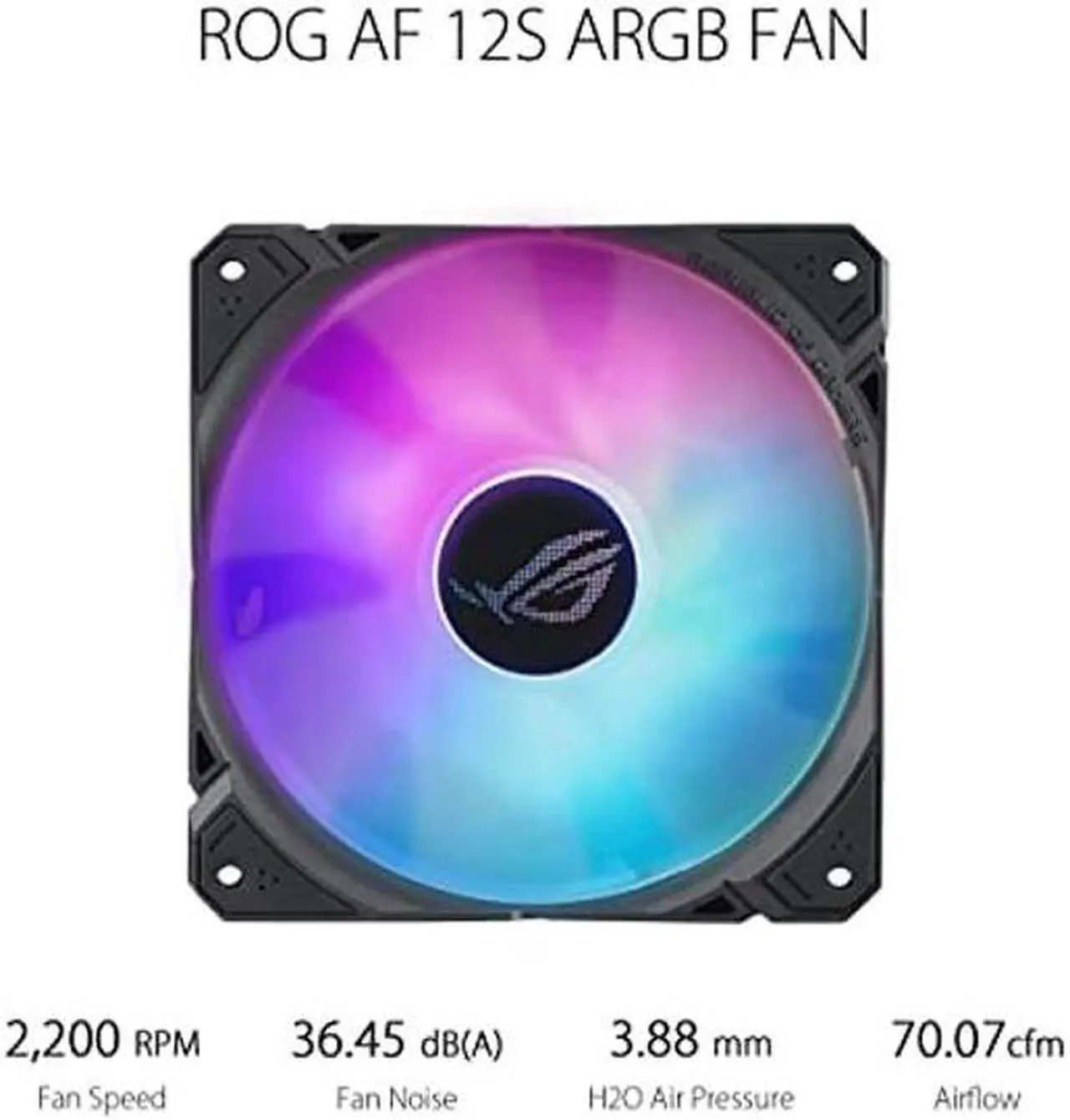 Alt view image 3 of 5 - ASUS ROG RYUO III 240 ARGB All-in-one AIO Liquid CPU Cooler 240mm Radiator, Asetek 8th gen Pump Solution, Anime Matrix(tm) LED Display and ROG AF 12S ARGB Fan.