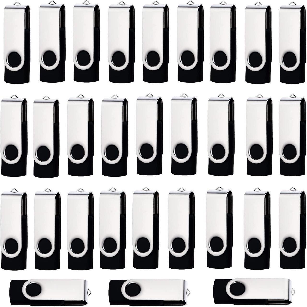 Main image of 512MB Flash Drive 100 Pack Bulk and Wholesale 512MB USB Flash Drives 100 Pack Black Thumb Drive Pen Drive 512MB USB Drive Pack 512MB USB Storage USB Memory Stick lcwamy USB (Black, No Logo)