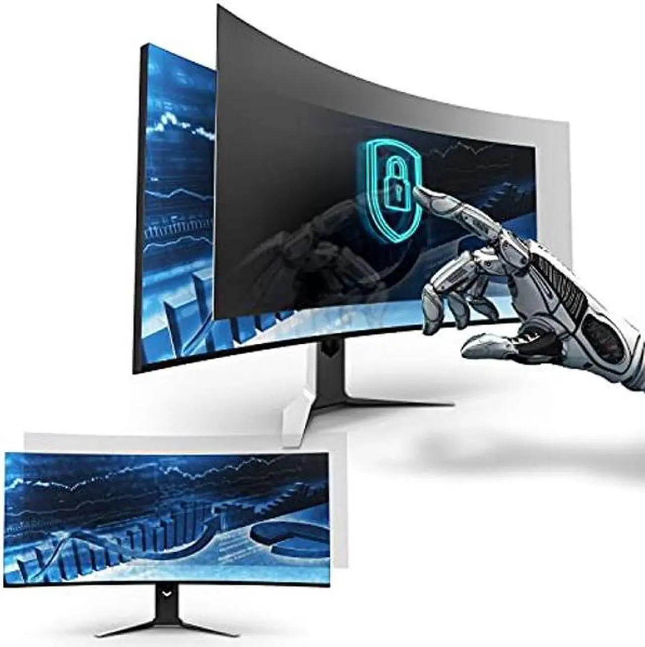 Main image of Privacy Screen Filter for 35 Inches Desktop Computer Widescreen Monitor, Aspect Ratio 21:9