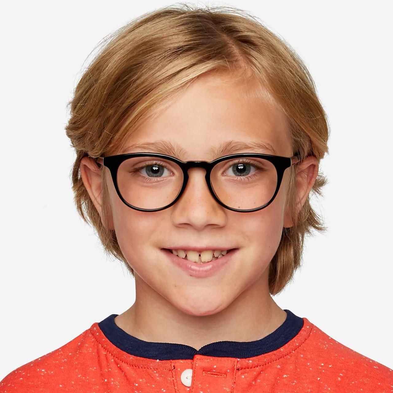 Alt view image 5 of 5 - Felix Gray Roebling Kids Blue Light Blocking Glasses - Large (Ages 9-13), Black