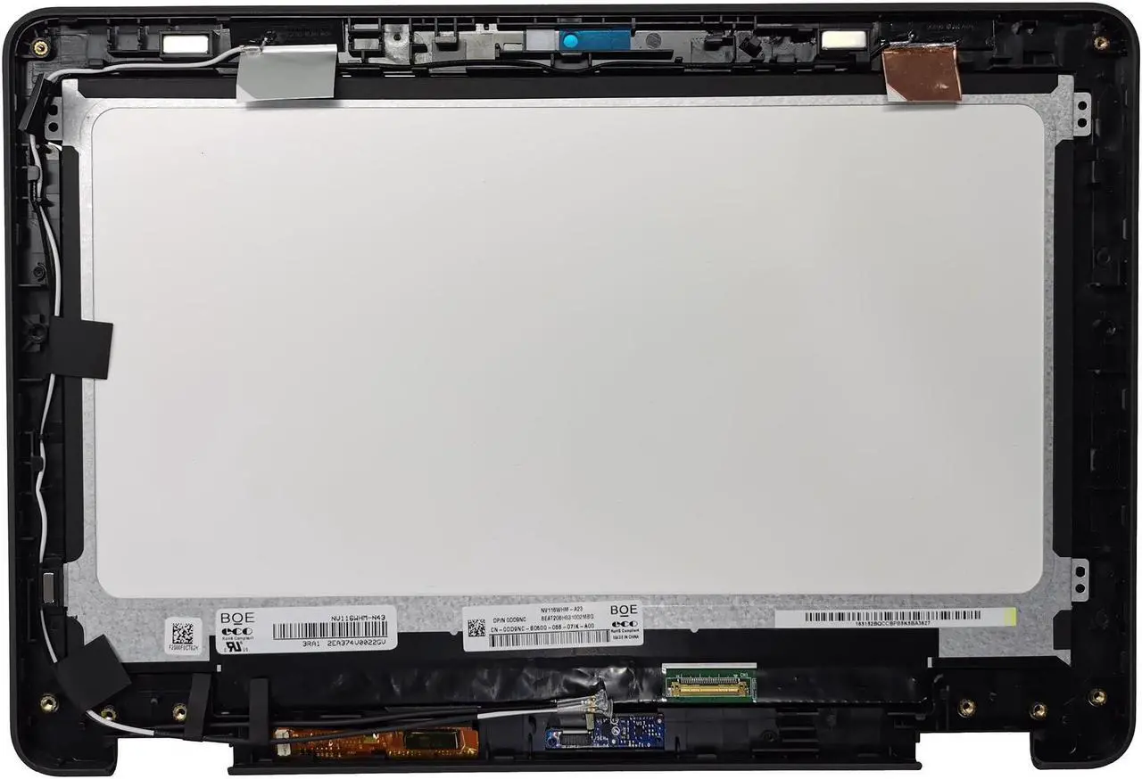 Alt view image 2 of 5 - 11.6 inch Touch Screen Display LCD Module LCD Digitizer Assembly for Dell Latitude 3190 DD9NC 9KNWN 0DD9NC 09KNWN