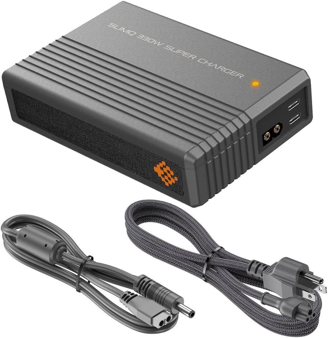 Main image of 330W 20V 16.5A AC Adapter Power Supply, Multi-Function Gaming Laptop Charger with 1 DC Port Plus 2 Type-C Ports for Dell MSI Lenovo HP Razer Asus Acer Laptop Charger Replacement (Without  DC Adapter)