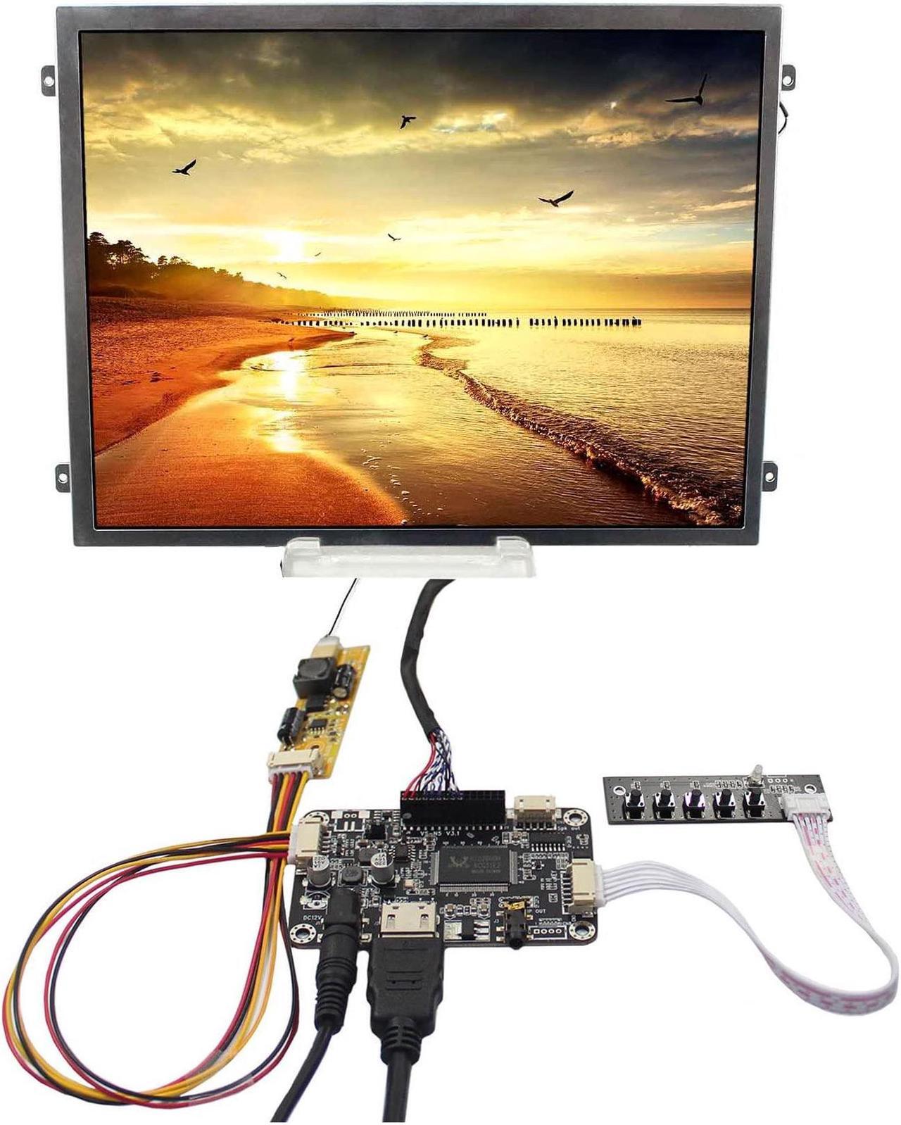 Main image of VSDISPLAY 10.4" 10.4 Inch 1024X768 HD 500nit IPS LCD Display VS104T-003A with HD-MI Audio LCD Controller Board