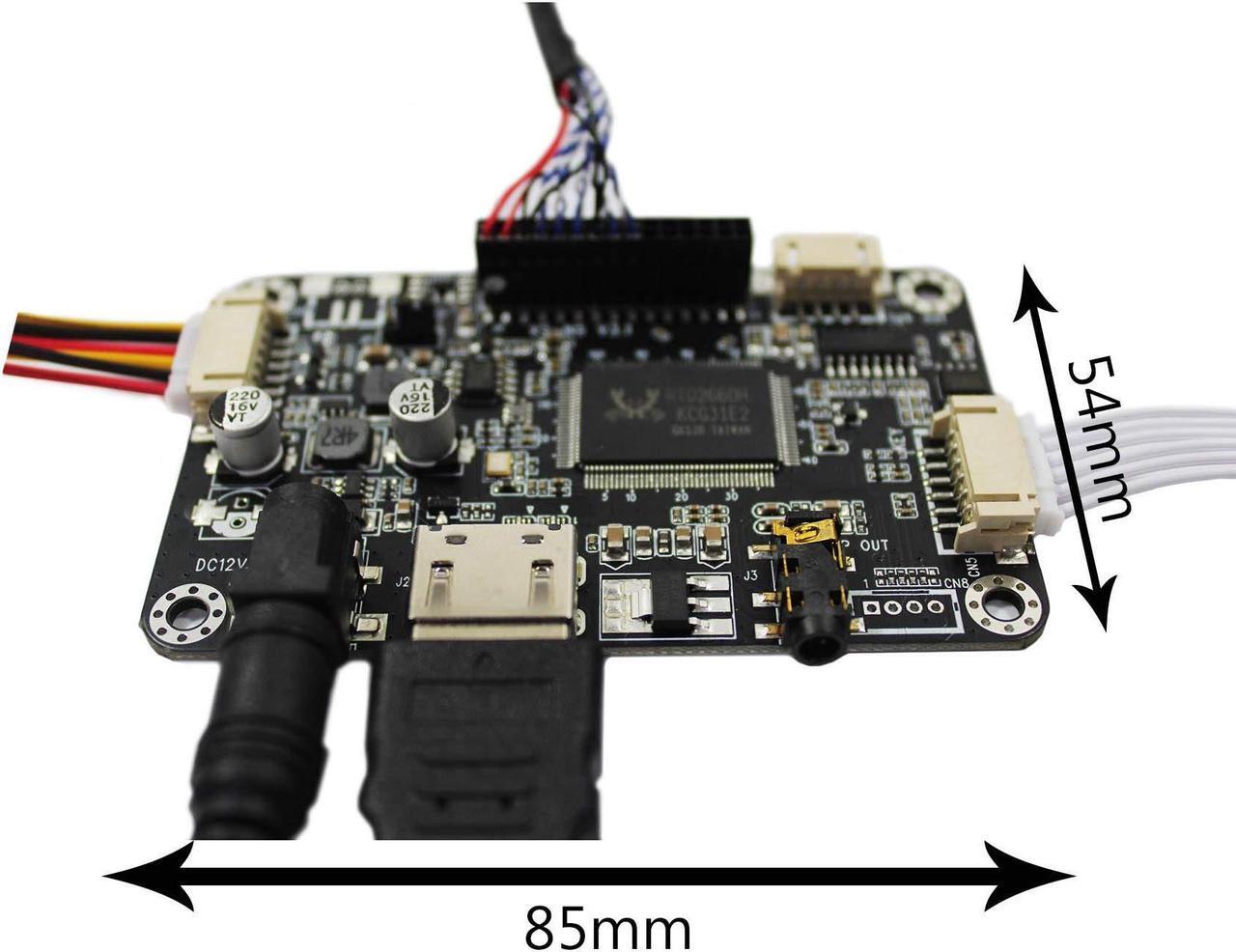 Alt view image 4 of 5 - VSDISPLAY 10.4" 10.4 Inch 1024X768 HD 500nit IPS LCD Display VS104T-003A with HD-MI Audio LCD Controller Board