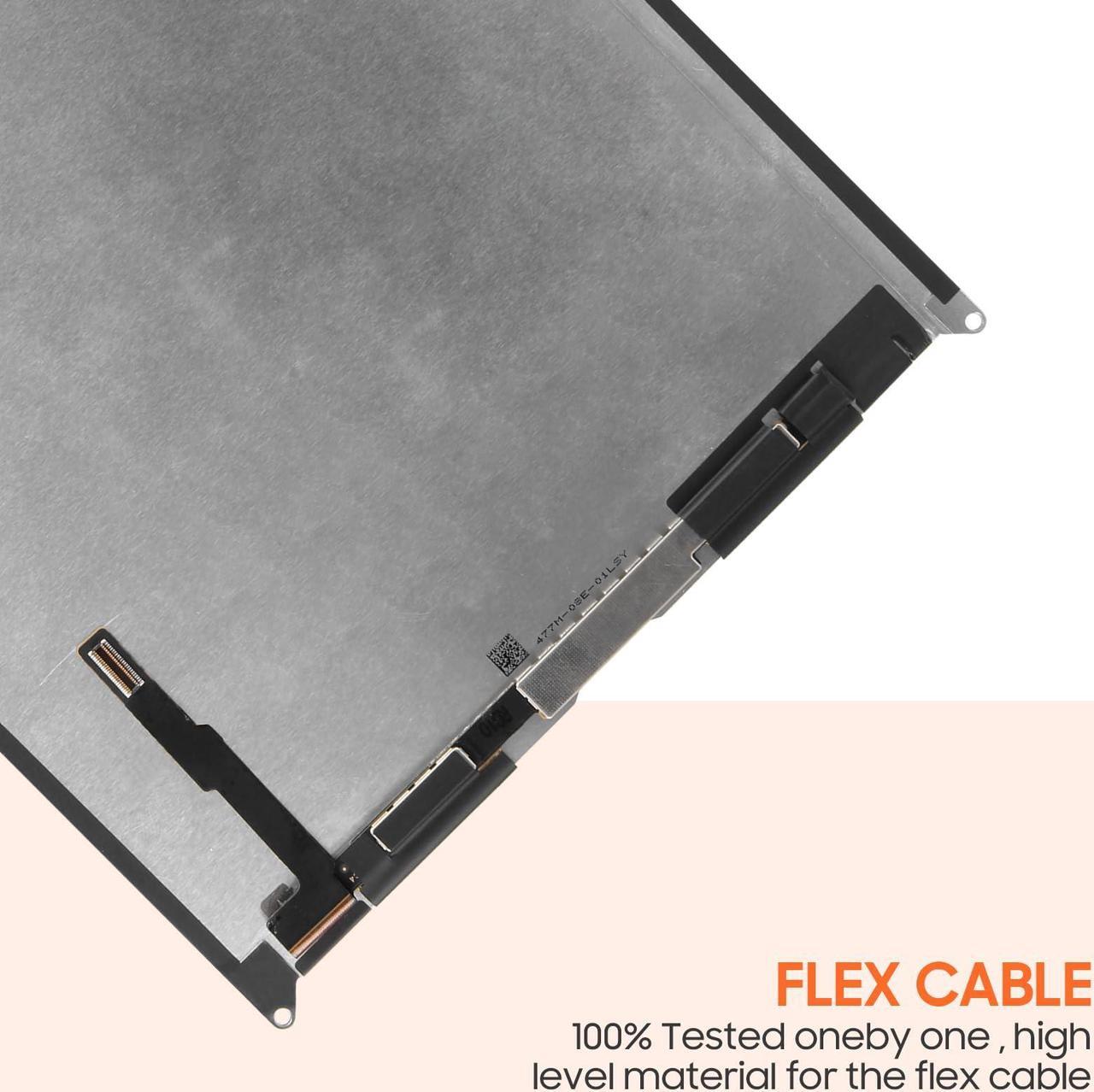 Alt view image 3 of 5 - For iPad 6(6th Gen) 2018 LCD Screen replacement 9.7 inch A1893 A1954 LCD Display with Screen Protector and Repair Kit(Only LCD,Not Include Touch Digitizer)