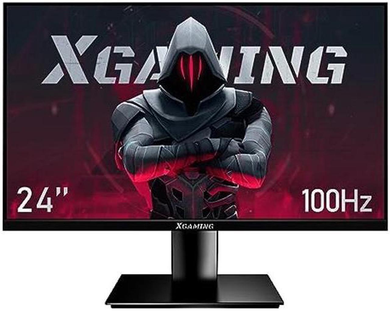 Main image of XGaming 23.8 Inch FHD Gaming Monitor 100Hz,IPS HDR PC Monitor HDMI Display, 1080P with Low Blue Light Eye Care, Build-in FreeSync,VESA Compatible, Black