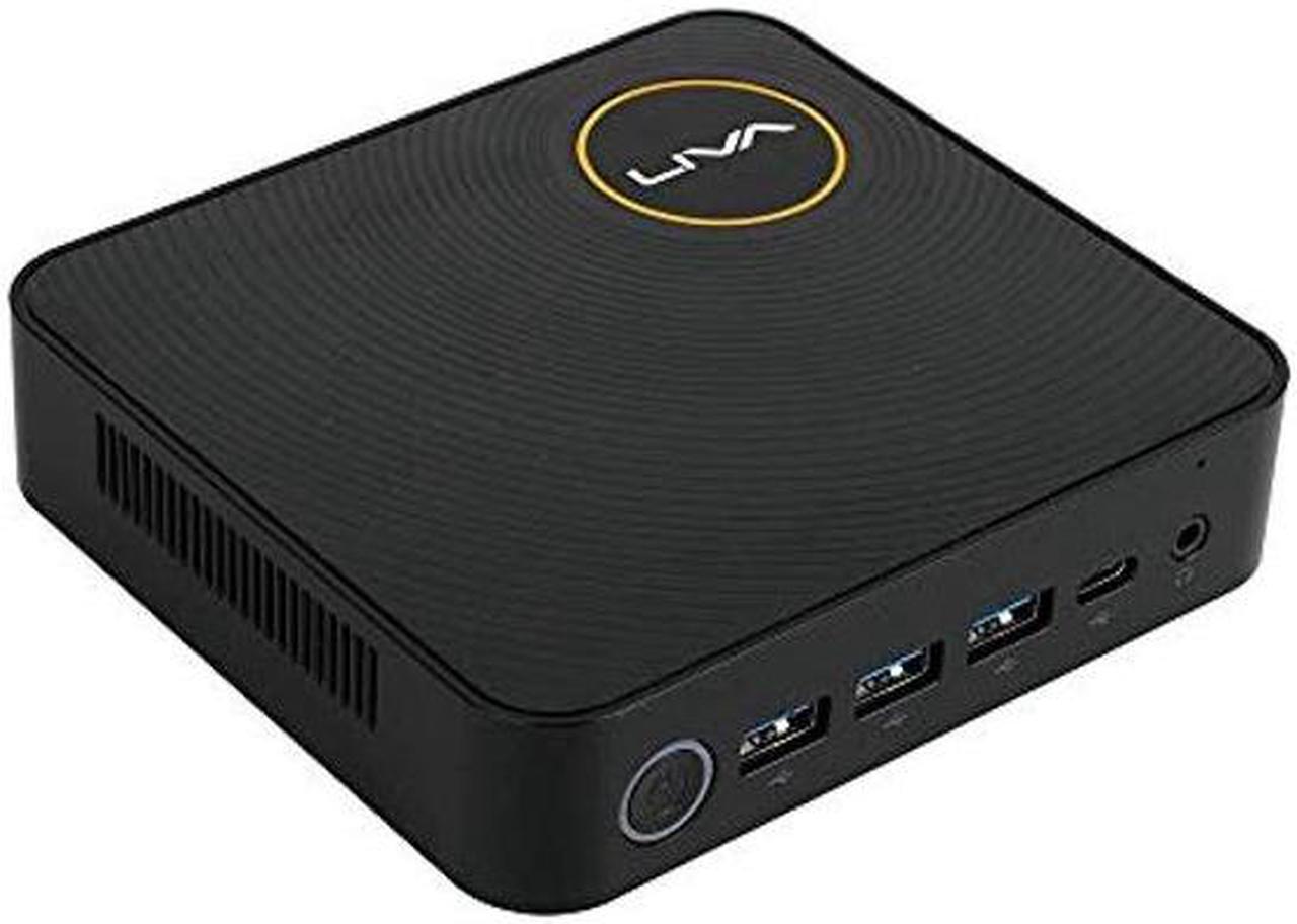 Alt view image 2 of 5 - ECS Elitegroup Liva Z Mini PC Computer Intel Celeron N3350 Dual-core, 4GB DDR3L/64GB eMMC, Type C Port, 4K@60Hz HDMI+mDP, WiFi, Ethernet, Dual Monitor Support (Liva Z N3350), Black