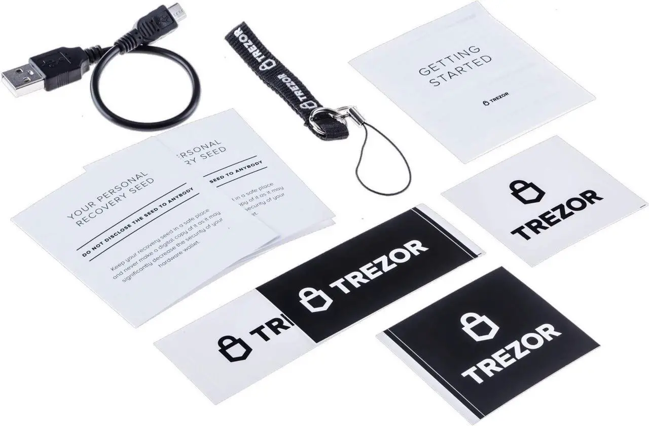 Alt view image 4 of 5 - Trezor One + Billfodl - Cryptocurrency Hardware Wallet with Steel Wallet Cold Seed Storage (2 Items)