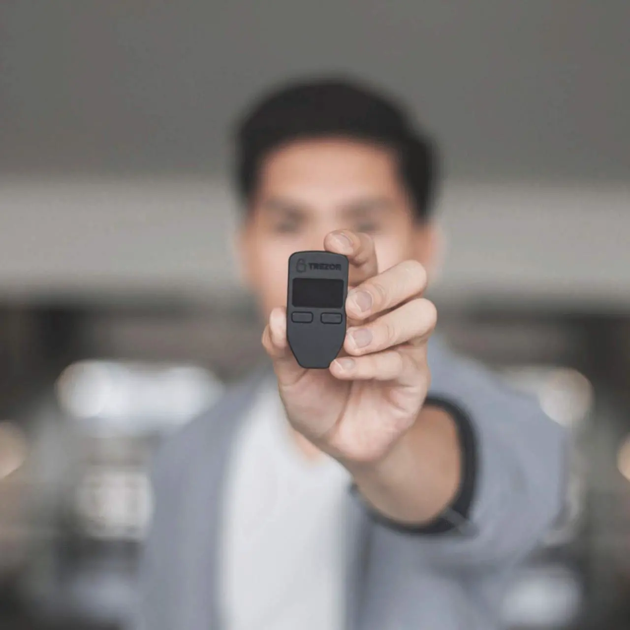 Alt view image 5 of 5 - Trezor One + Billfodl - Cryptocurrency Hardware Wallet with Steel Wallet Cold Seed Storage (2 Items)