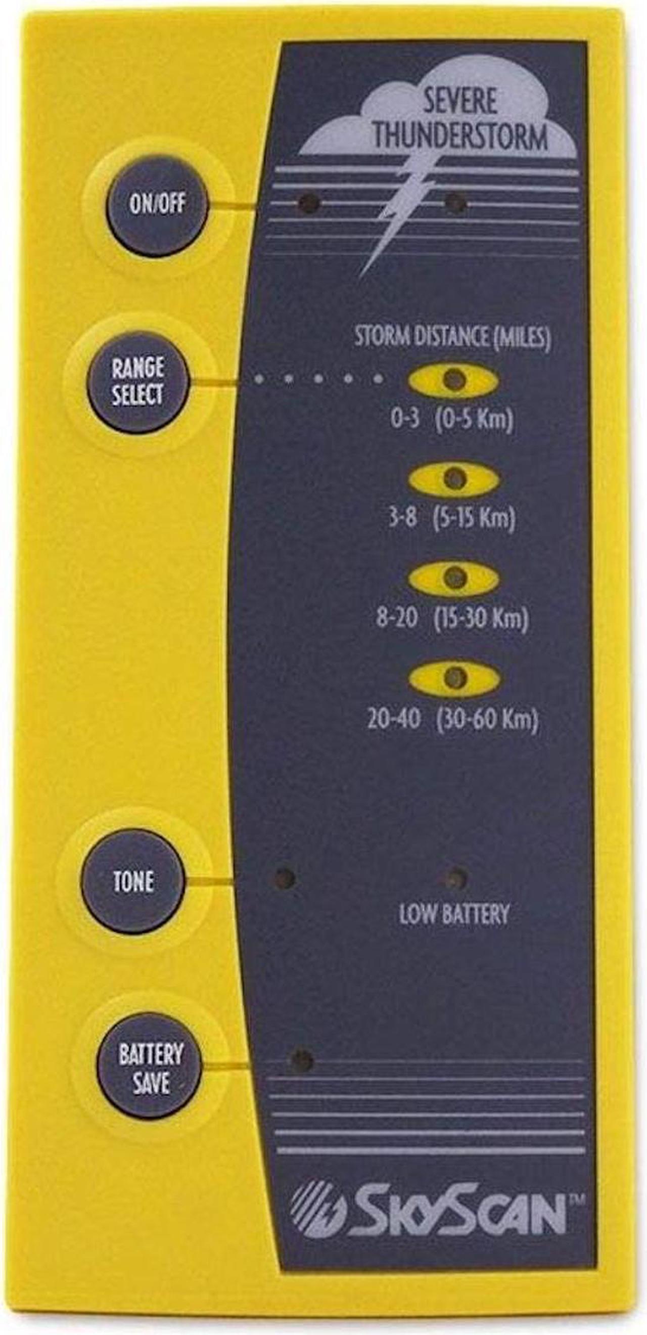 Main image of Skyscan 12460 Lightning Storm Detector, Detects The Presence of Lightning/Thunderstorm Activity Occurring