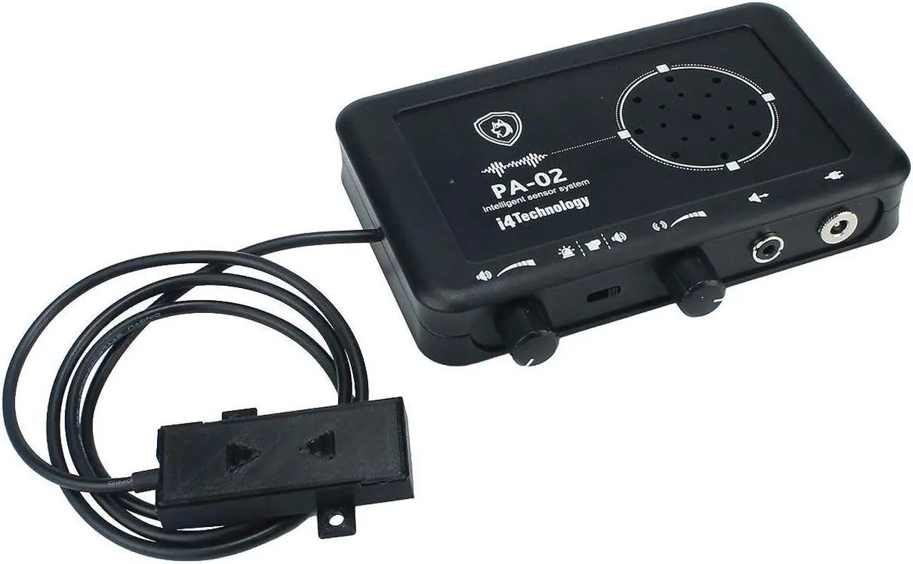 Alt view image 2 of 5 - Personal Security Alarm System | Burglar Alarm | External Motion Sensor | Dog Bark Imitation Siren Doorbell | i4 Technology PA-02