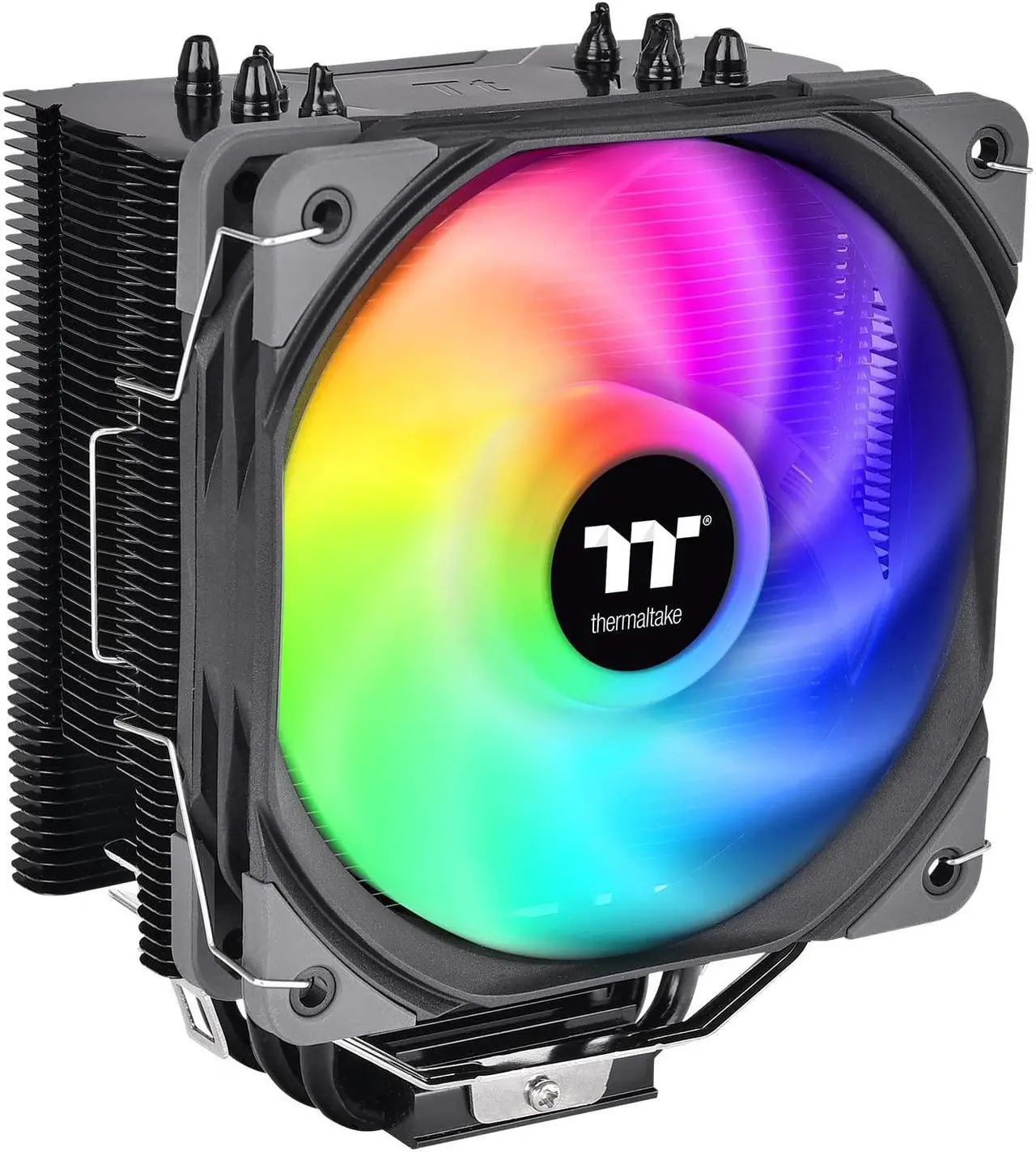 Main image of Thermaltake UX200 ARGB Sync CPU Cooler with 16.8M Color LEDs, 170W, Hydraulic Bearing, Universal Socket - For Desktops
