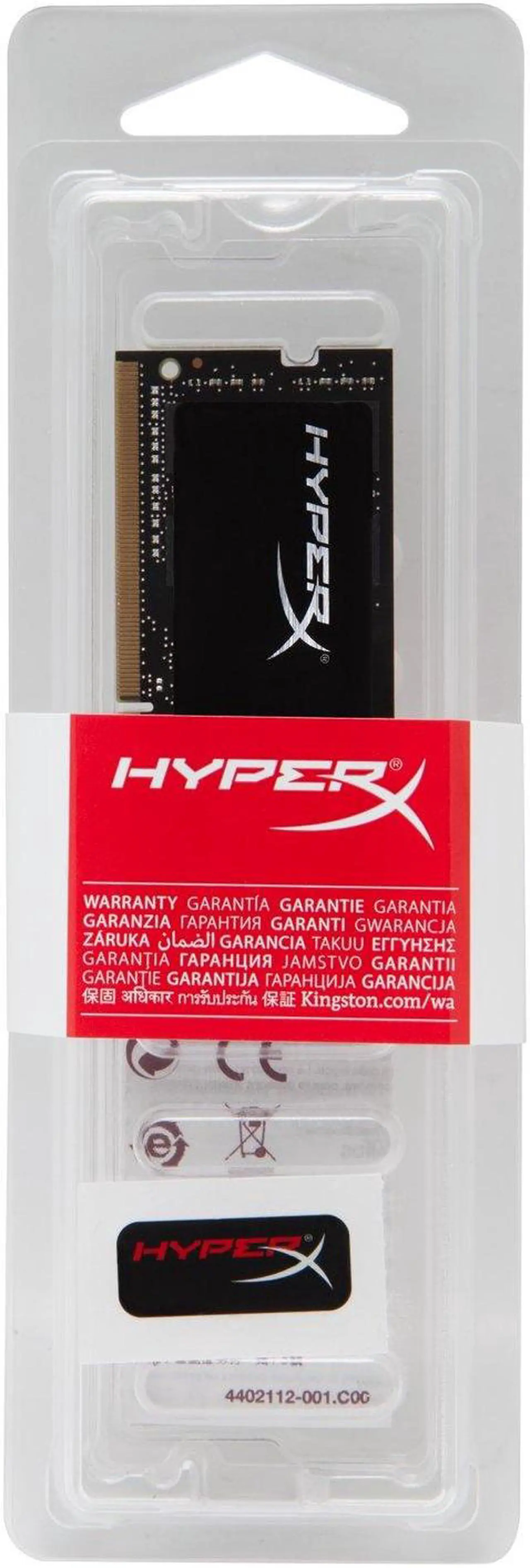 Alt view image 5 of 5 - Kingston Technology HyperX Impact 8GB 2666MHz DDR4 CL15 260-Pin SODIMM Laptop Memory (HX426S15IB2/8)