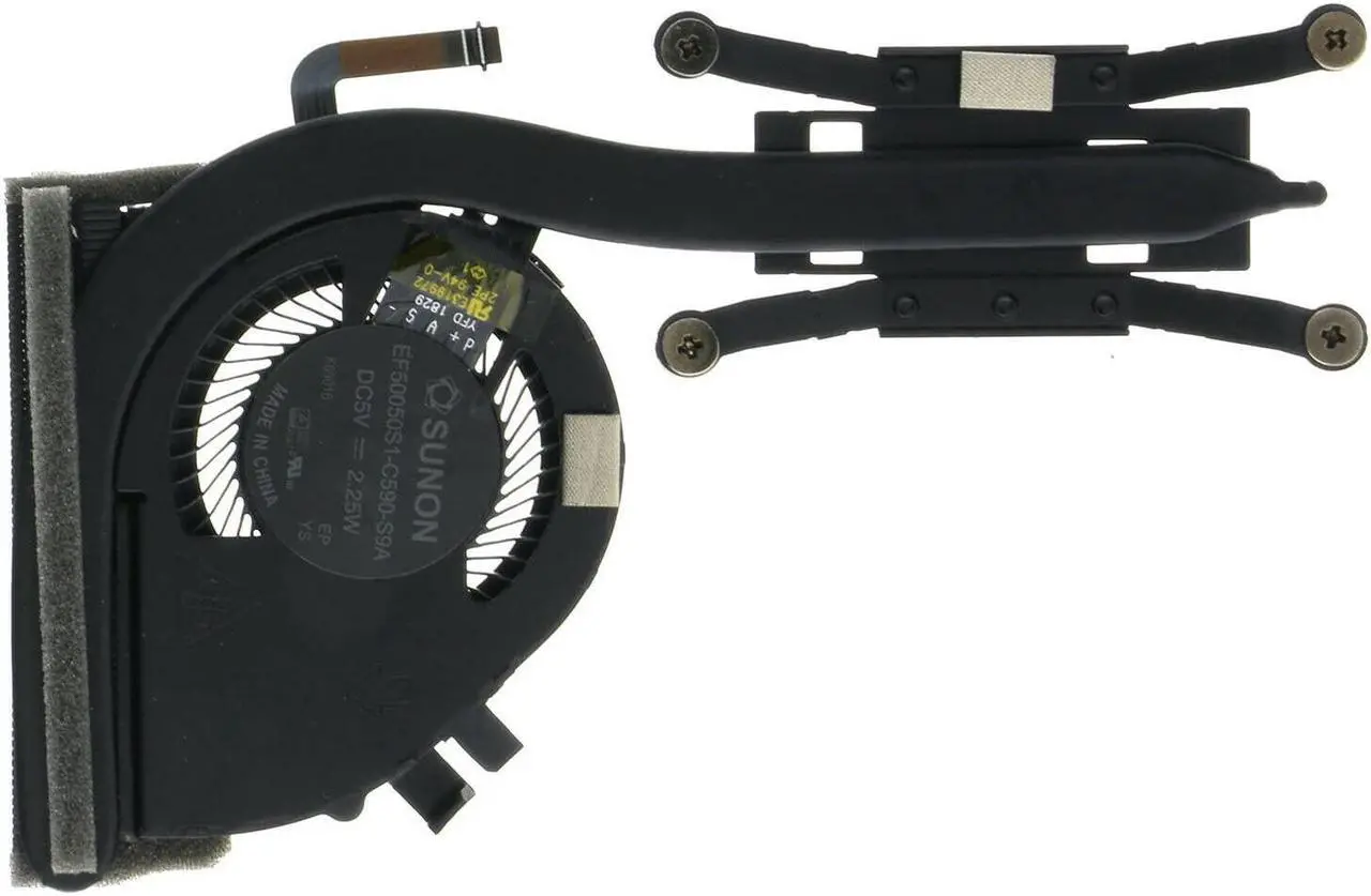 Alt view image 2 of 3 - Fleshy Leaf CPU Cooling Fan Heatsink Replacement for Lenovo ThinkPad X260 X270 X260S Series 00UP171 00UP172 00UP173