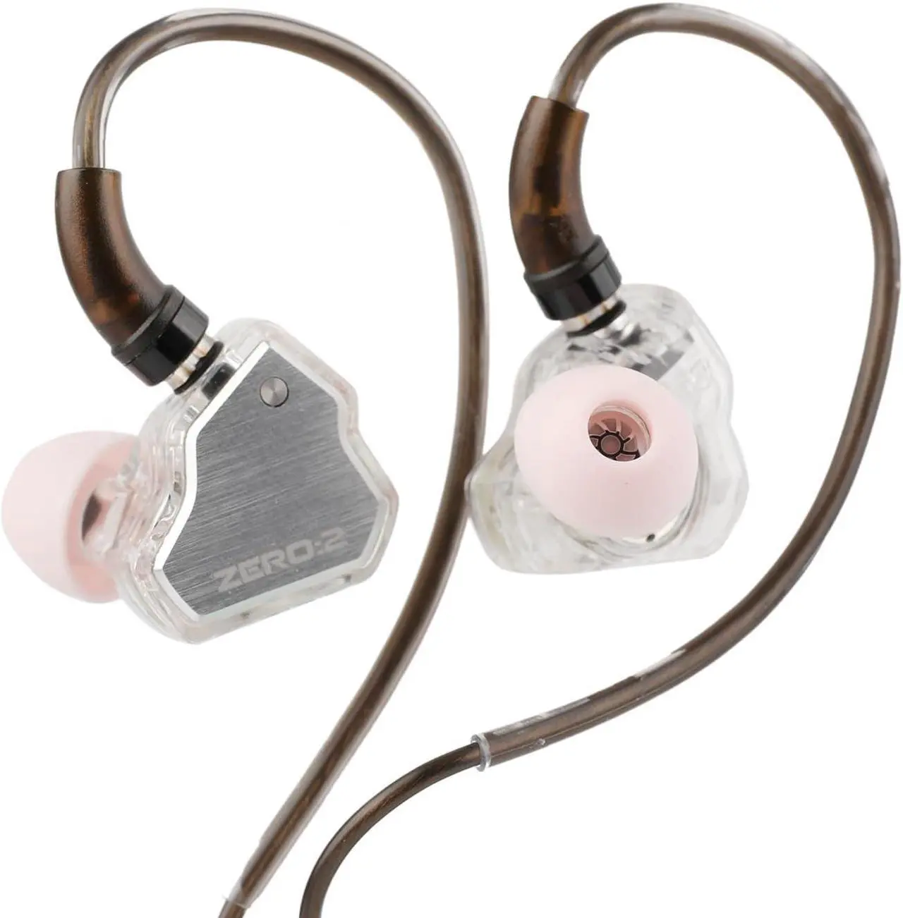 Alt view image 3 of 5 - Linsoul 7Hz x Crinacle Zero:2 in Ear Monitor (Silver) + Kiwi Ears Earbud Case