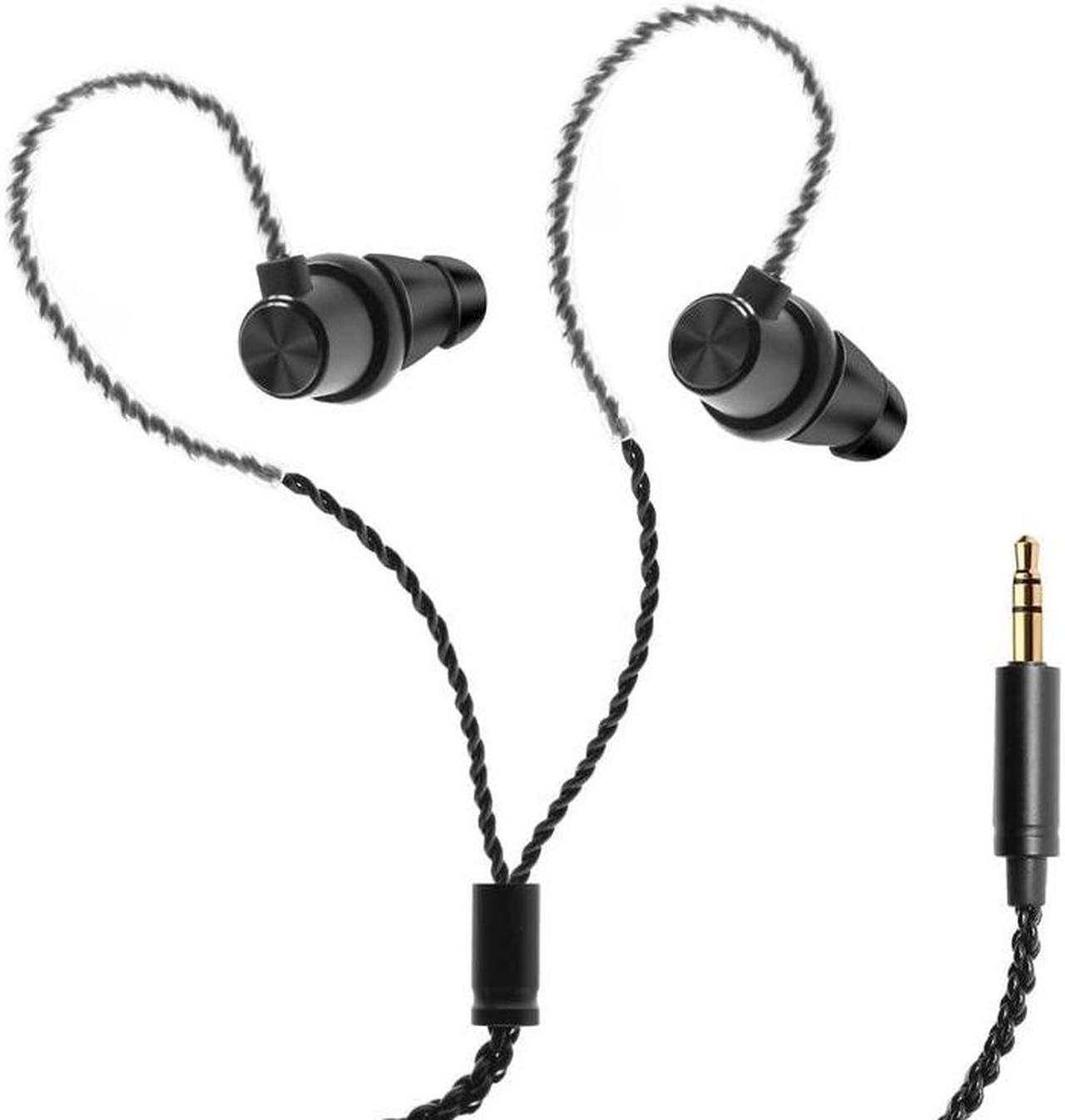 Main image of WMSZMSM Long Cord Wired Headphones with Extra Earbuds Earphones for Tv Ear Plug in Headphones Long Cord Length for Computer Extension for Ear Buds Long Cable without Microphone Mic(16FT)