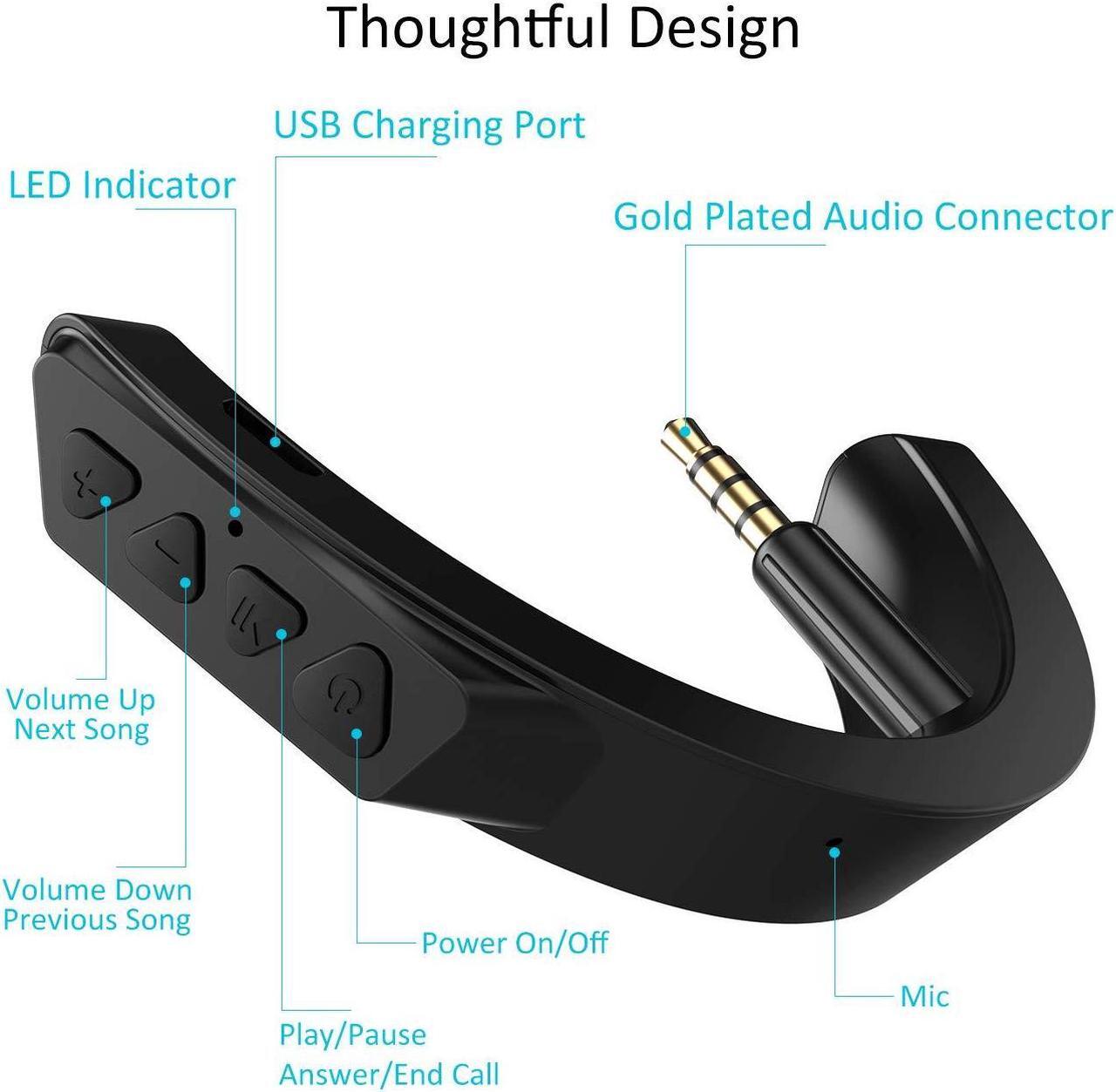 Alt view image 4 of 5 - YOCOWOCO Bluetooth Adapter for Bose QC3 and Wireless Adapter for Bose QC25