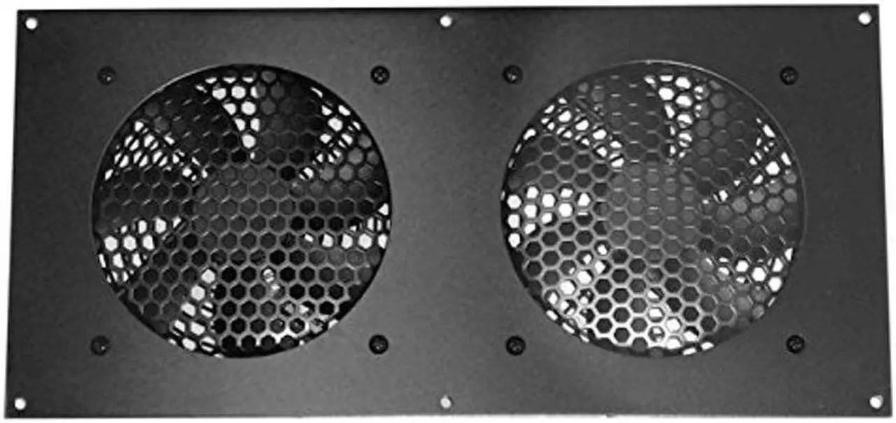 Alt view image 3 of 3 - Coolerguys Dual 120mm Fan kit with pre-Set Thermal Controller CG-1202-P