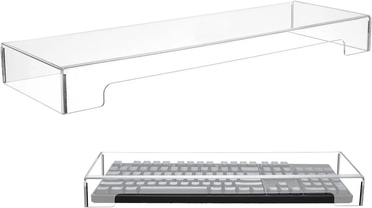 Main image of DOITOOL Acrylic Computer Keyboard Cover, Mechanical Keyboard Dust Cover Keyboard Protector Cat Keyboard Covers,Laptop Keyboard Dust Cover(18.6 x 5.9X 1.8inch)