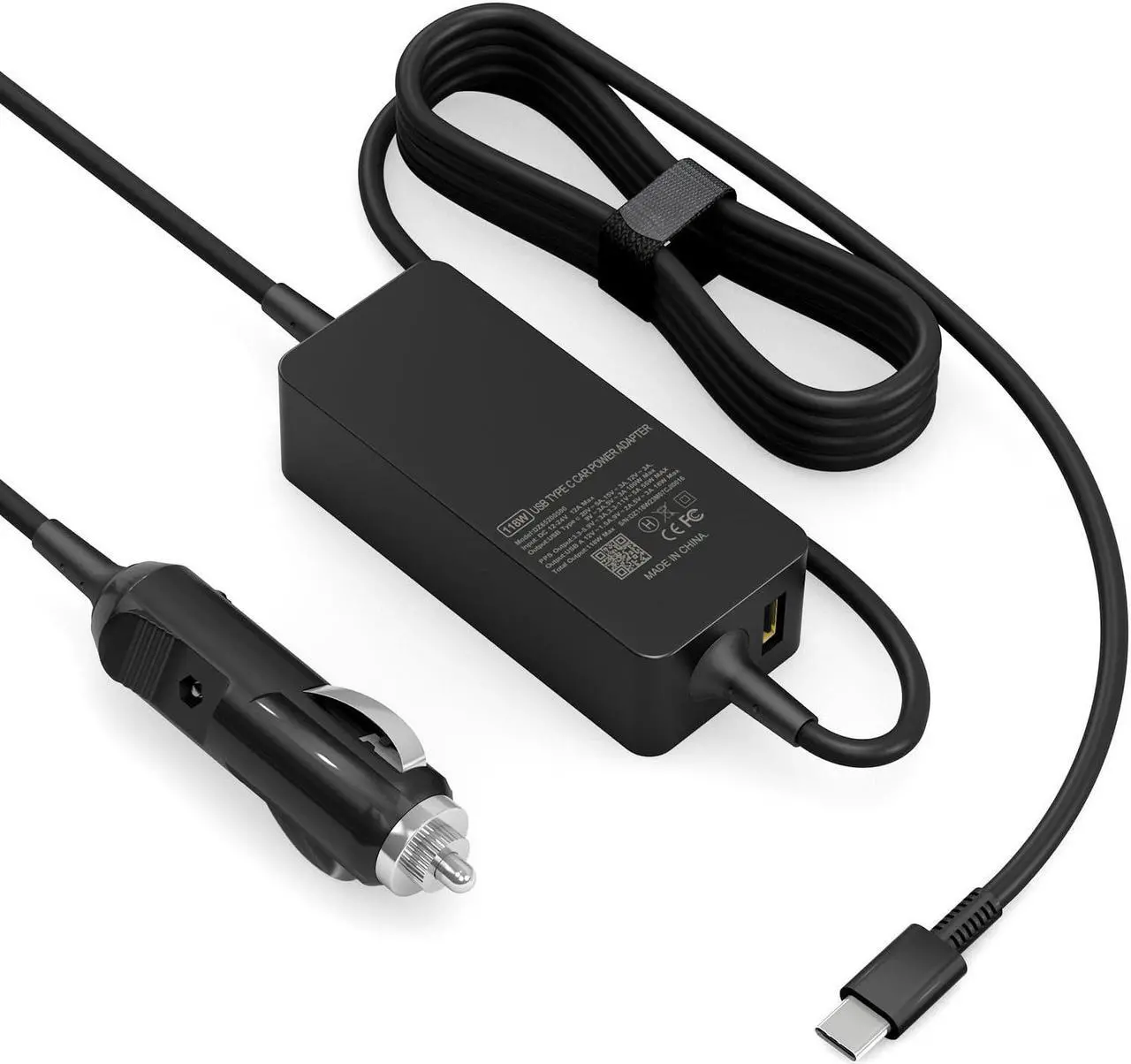 Main image of 100W Car Charger, Laptop Car Charger Compatible with Dell Latitude/Dell Precision/Dell XPS, MacBook Pro/Air, HP Spectre/Elitebook, Samsung, Asus Zenboo DC Adapter