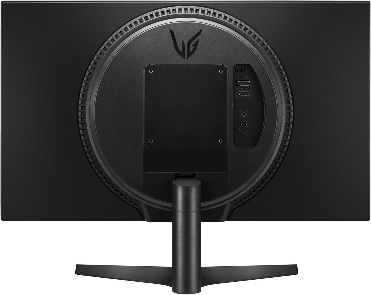 Alt view image 5 of 5 - LG 24GS60F-B Ultragear 24-inch IPS Gaming Monitor FHD (1920x1080) 180Hz 1ms AMD FreeSync G-Sync Compatible HDR10 HDMI DisplayPort Black