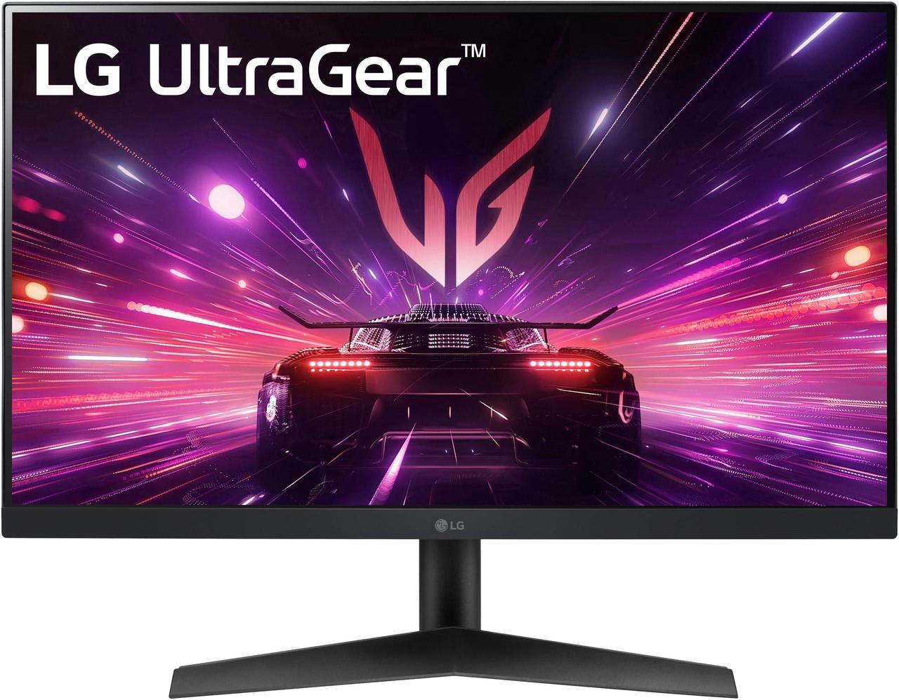 Main image of LG 24GS60F-B Ultragear 24-inch IPS Gaming Monitor FHD (1920x1080) 180Hz 1ms AMD FreeSync G-Sync Compatible HDR10 HDMI DisplayPort Black