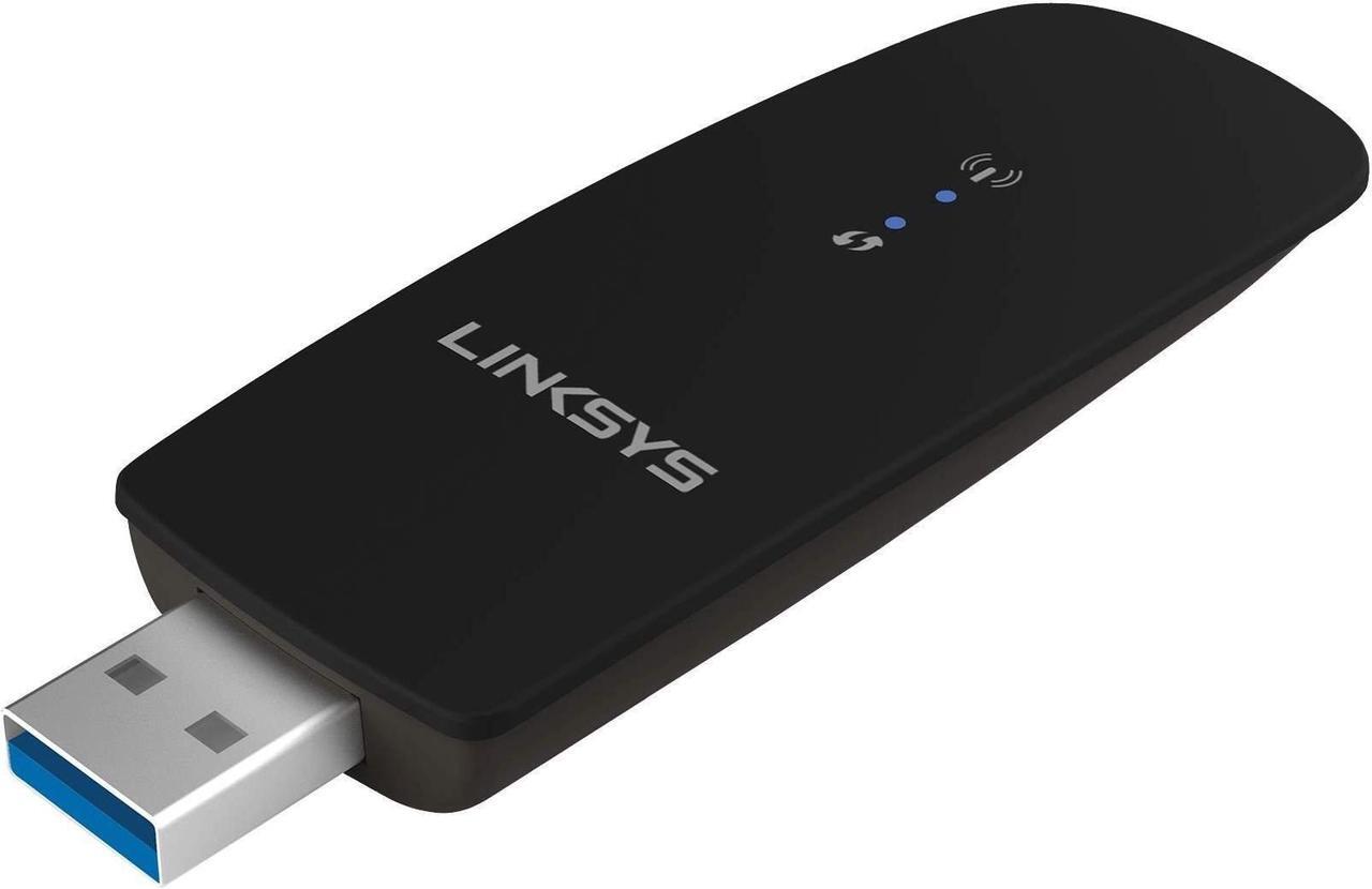 Main image of Linksys USB Wireless Network Adapter, Dual-Band wireless 3.0 Adapter for PC, 1.2Gbps (AC1200) Speed - WUSB6300