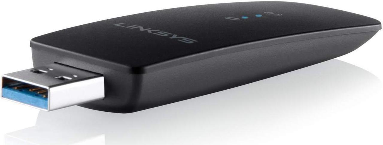 Alt view image 2 of 3 - Linksys USB Wireless Network Adapter, Dual-Band wireless 3.0 Adapter for PC, 1.2Gbps (AC1200) Speed - WUSB6300