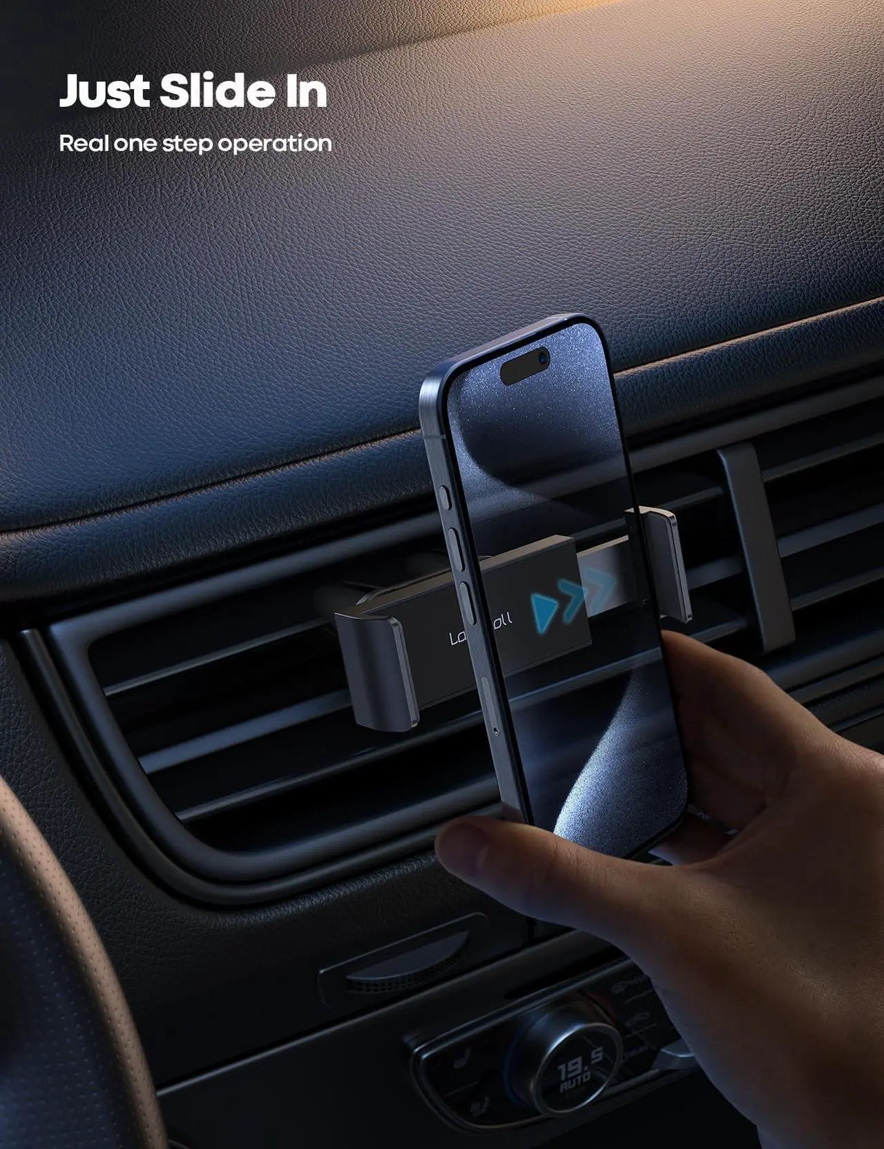 Alt view image 4 of 5 - Lamicall Car Vent Phone Mount and Adjustable Laptop Stand
