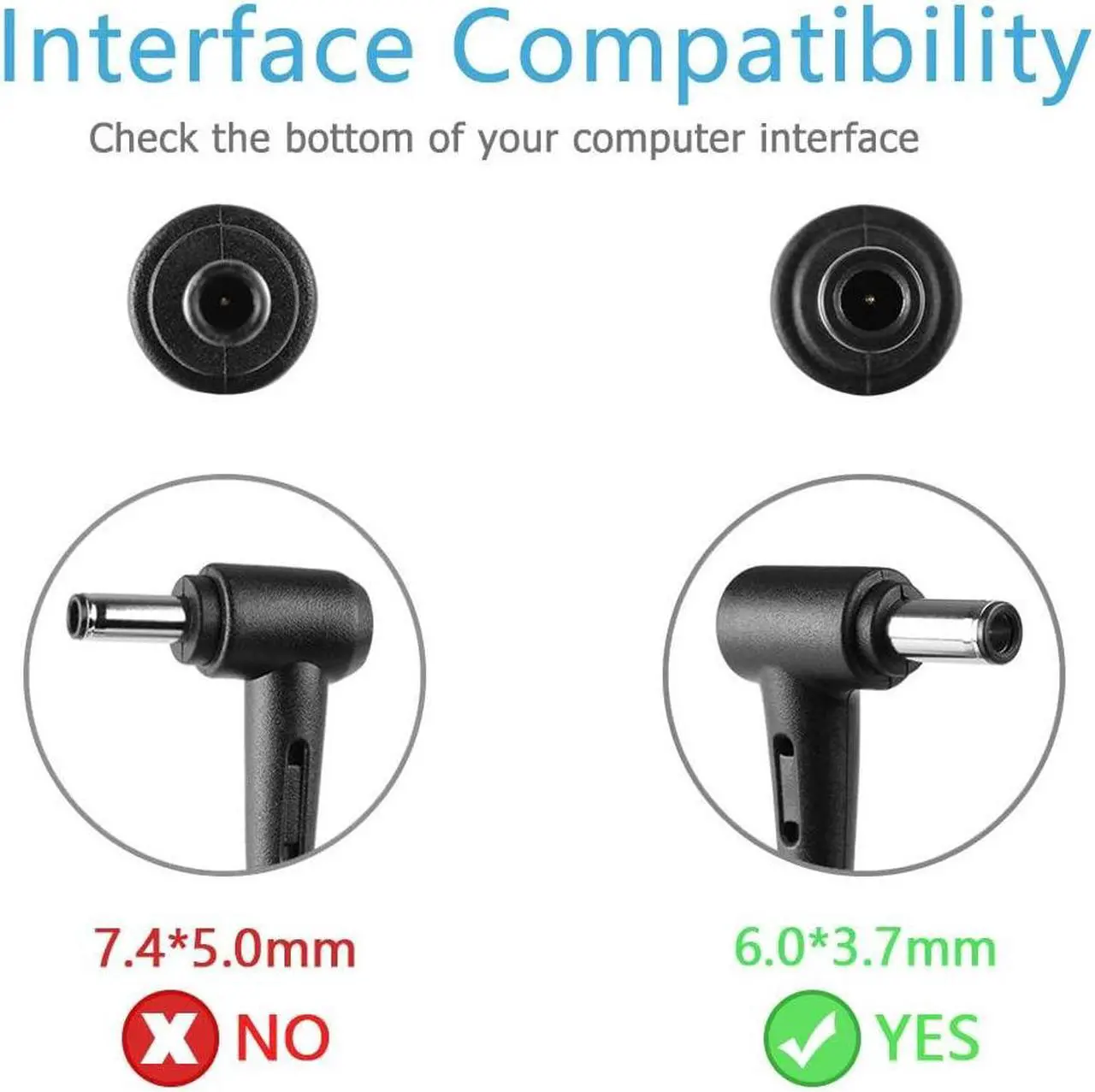 Alt view image 4 of 5 - 230W AC Compatible with Asus ROG Zephyrus S GX531GW GX701GX GX701GW GX701GV GX501V GX502GW GX701 ROG Strix G15 G512LW G512LI G512LU G512LV G512LWS G513RC G513RM ADP-230GB B A17-180P1A