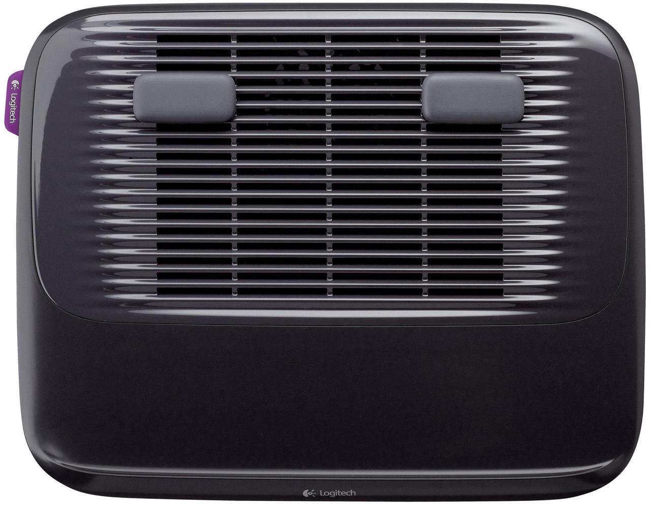 Alt view image 2 of 5 - Logitech Cooling Pad N200 with USB-Powered 2-Speed Fan