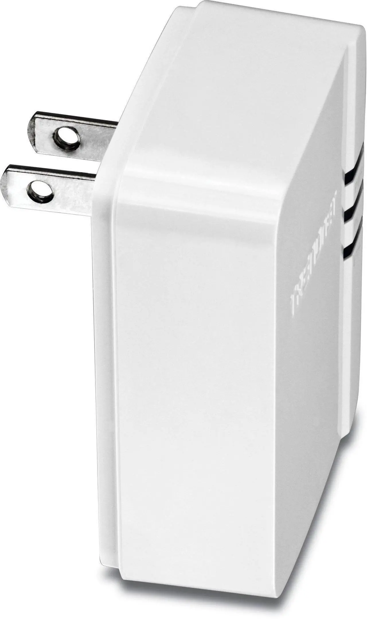Alt view image 3 of 5 - TRENDnet Powerline AV200 Mini Network Adapter Starter Kit, up to 200 Mbps over existing electrical lines, TPL-308E2K