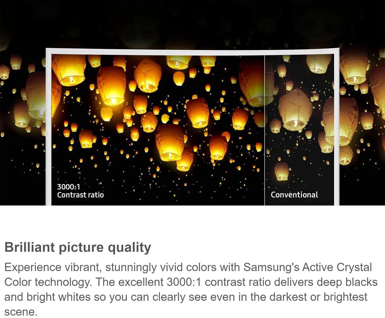 Alt view image 5 of 5 - SAMSUNG 27" Curved White Computer Monitor for Business, AMD FreeSync 4ms Response Time FHD 60Hz Refresh Rate, Slim Bezel Anti-Glare 3000:1 Contrast Ratio, VGA D-Sub DisplayPort, HDMI Cable