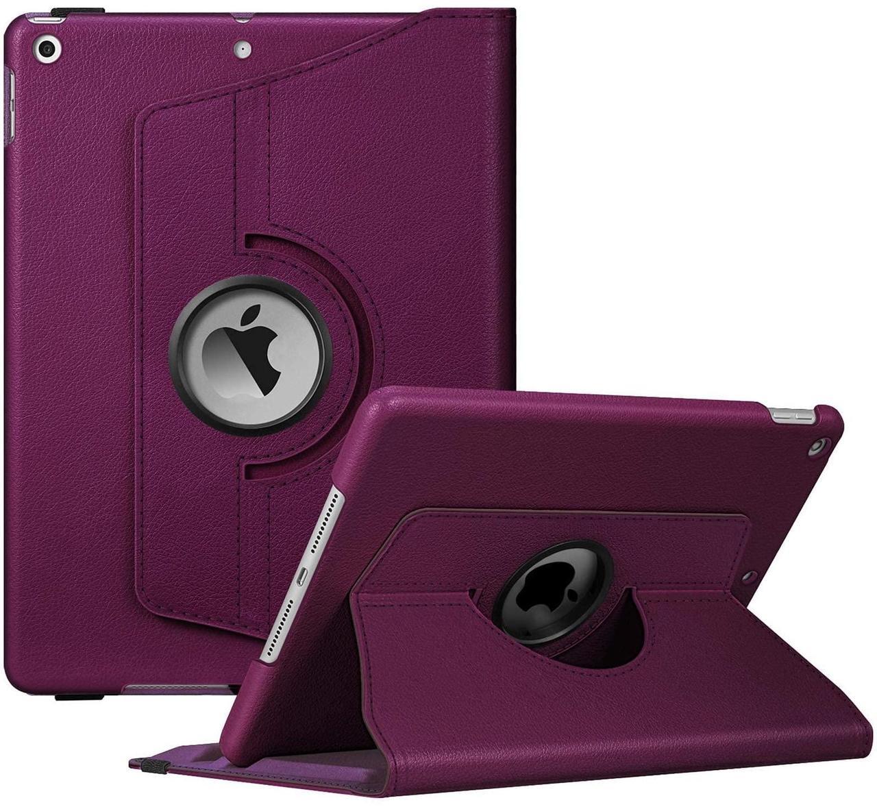 Alt view image 2 of 5 - Fintie 360 Degree Rotating Case for iPad iPad 9th Generation (2021) / 8th Generation (2020) / 7th Gen Bundle with Fintie PU Leather Protective Carrying Case for Apple Pencil (1st and 2nd Generation)
