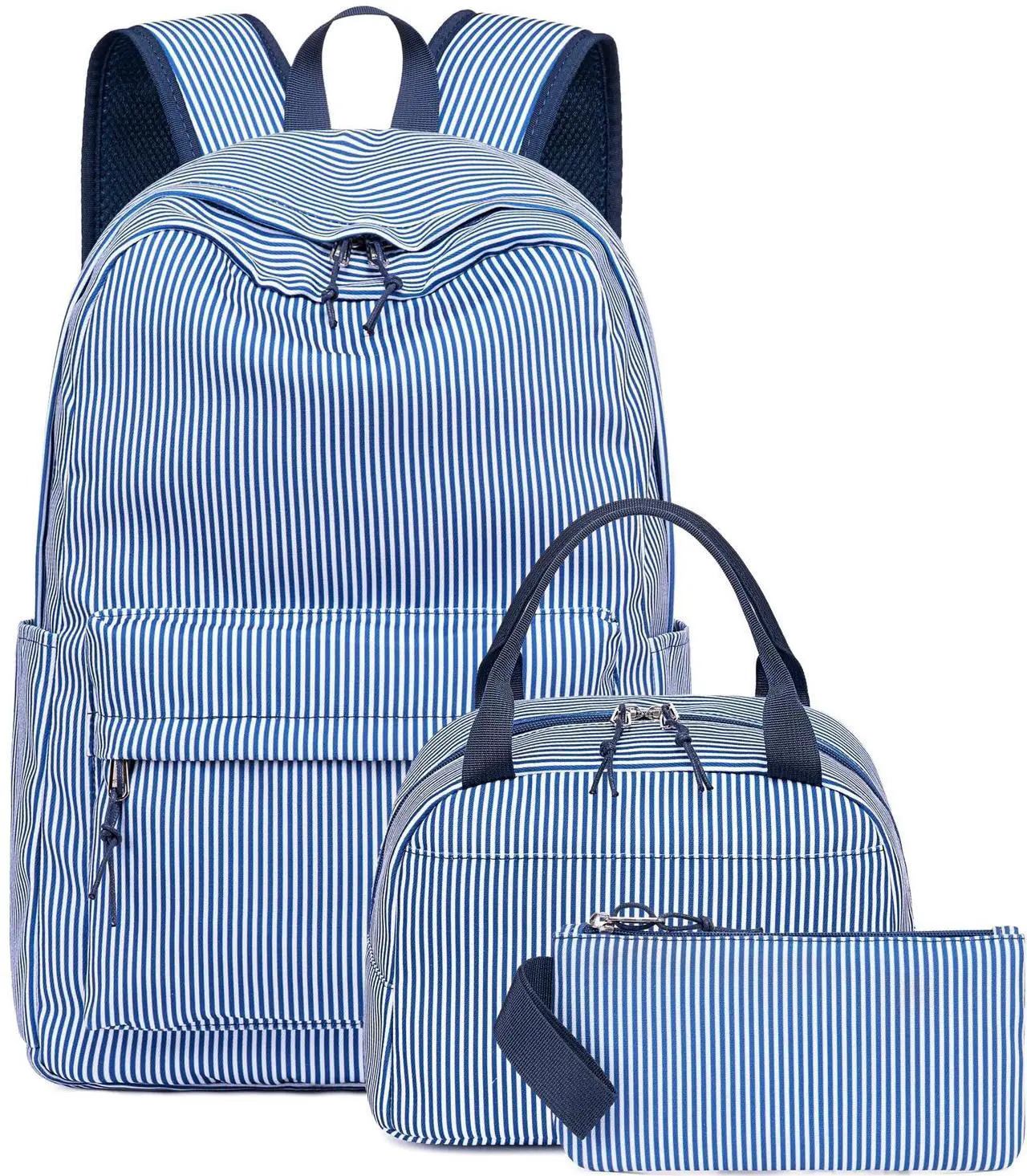 Main image of Bluboon School Backpack Set Girls Womens Laptop Bookbag Casual Daypack Fits 15 inch Laptop with Lunch Tote Bag and Pencil Bag