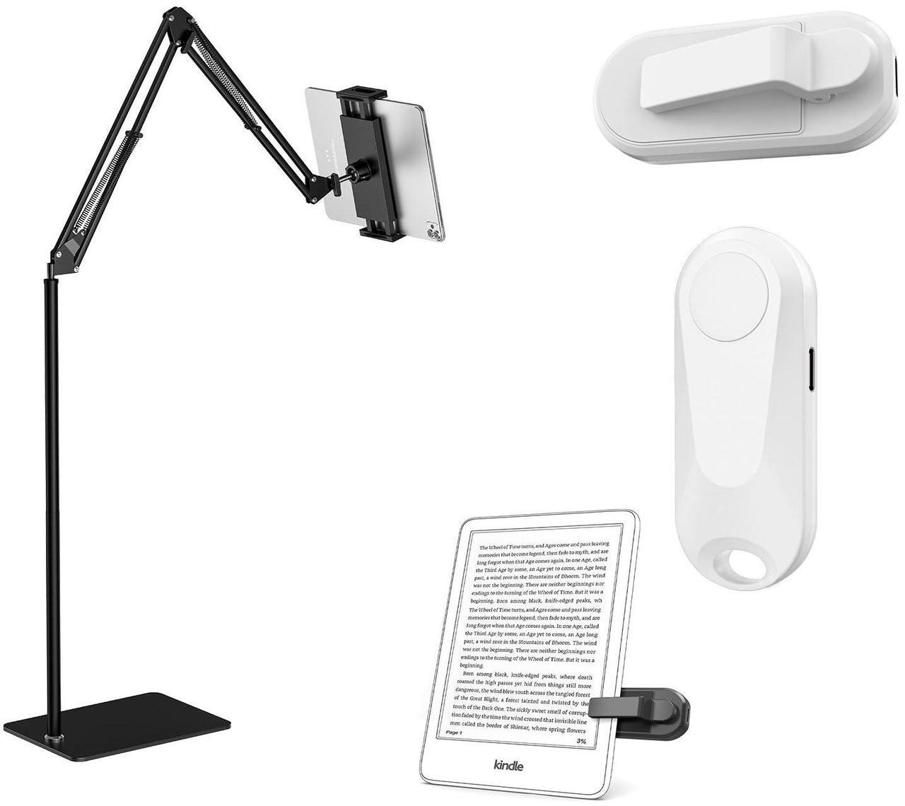 Main image of 1 PCS Tablet Floor Stand +1 PCS Page Turner for Kindle