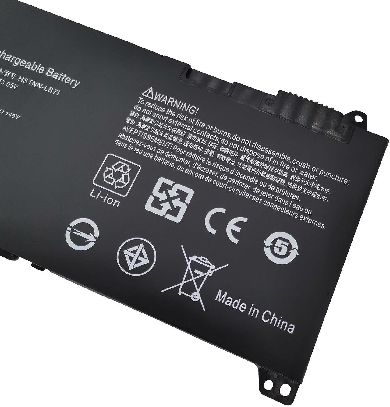 Alt view image 3 of 5 - FLYRLB RR03XL Replacement Laptop Battery Compatible with HP ProBook 470 G5 450 G5 430 G4 440 450 455 470 G4 G5 MT20 Series RR03048XL 851477-541 851477-421 851610-855 851610-850 -11.4V 48Wh