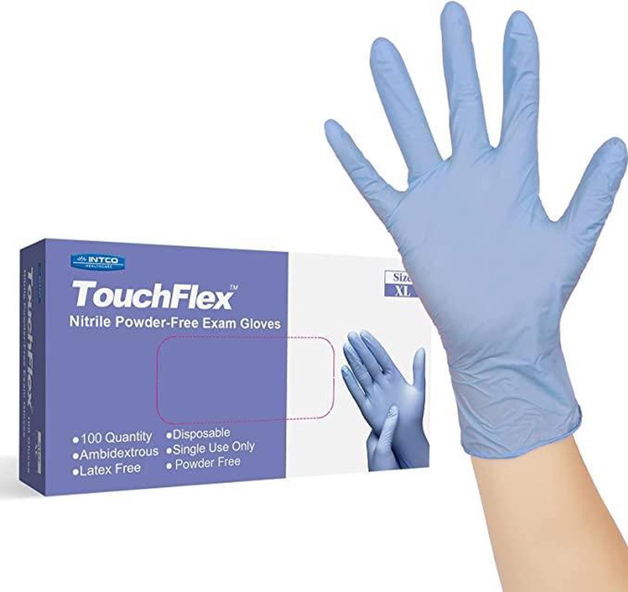Main image of TouchFlex Nitrile Exam Gloves SMALL [Case of 1000]